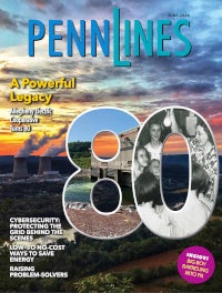 ON THE COVER: For eight decades, Allegheny Electric Cooperative, Inc. has been helping rural electric cooperatives deliver safe, reliable and affordable power to their members. Now, that’s something to celebrate! SUSQUEHANNA STEAM ELECTRIC STATION PHOTO COURTESY OF TALEN ENERGY June 2026 Penn Lines Cover