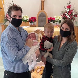 Johns family (left to right): Tyler, Hannah, Matthew, and Jamie