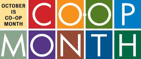 October is co-op month.